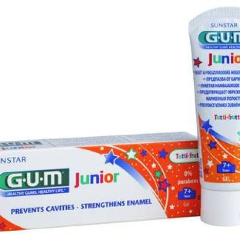 GUM JUNIOR 7-12 плодова паста за зъби 50ml