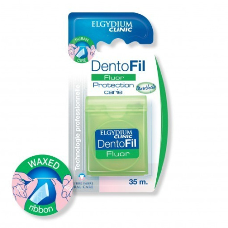 ELGYDIUM Dental Floss fluoride конци за зъби 35м.