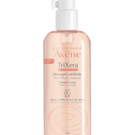 Avene TRIXERA NUTRITION Нутри-флуиден почистващ гел за честа употреба за суха и много суха кожа 400 мл.