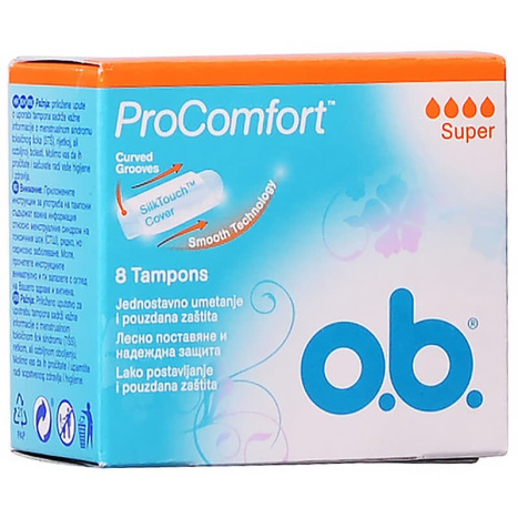 O.B Pro Comfort Super x 8