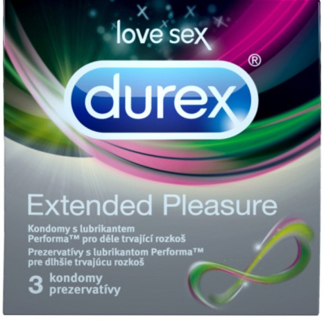 DUREX Extended pleasure х 3