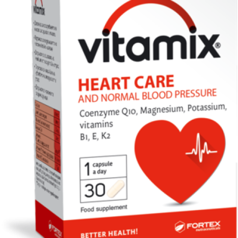 FORTEX VITAMIX за сърце и нормално кръвно налягане x 30 caps