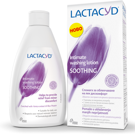 LACTACYD SOOTHING интимна грижа с успокояващи свойства 200 мл
