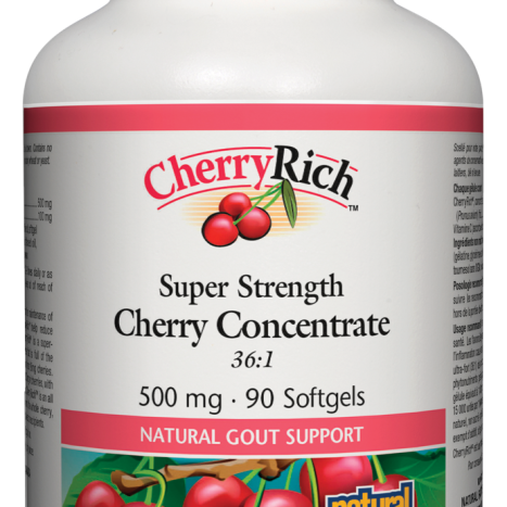 NATURAL FACTORS Cherry Concentrate500 mg x 90 софтгел капсули