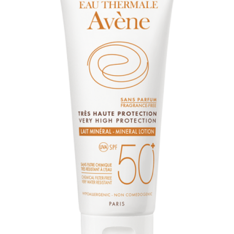 AVENE SUN MINERAL SPF50+ sunscreen lotion with mineral filters 100ml