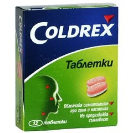 COLDREX грип и настинка x 12 tabl