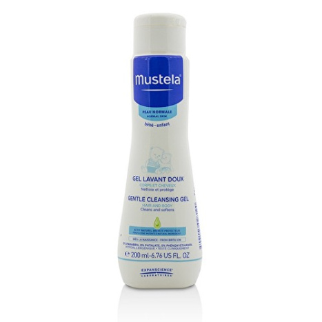 MUSTELA BEBE gentle washing gel for hair and body 200ml