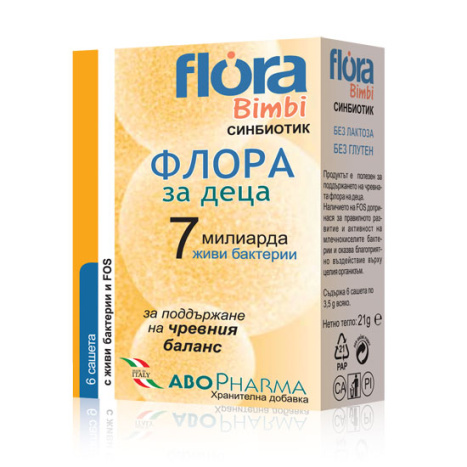 ABOPHARMA FLORA 7 Flora Bimbi for children x 6 sach