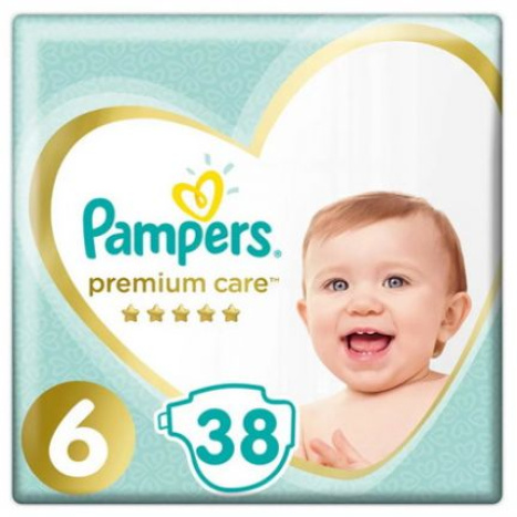 PAMPERS PremCare diapers VP S6 Maxi x 38