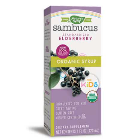 NATURES WAY SAMBUCUS сироп за деца 120ml