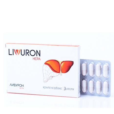 NATURPHARMA LIVURON HEPA liver care x 24 caps