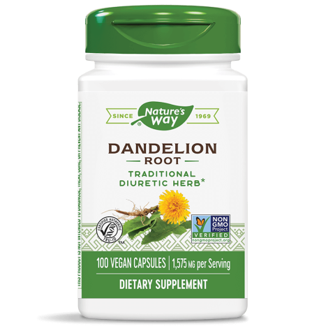 NATURES WAY DANDELION dandelion-root 540mg x 100 tabl