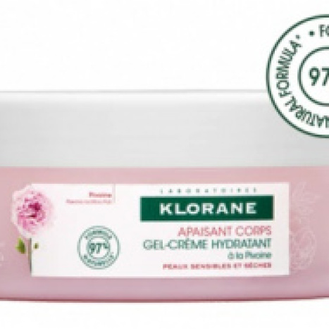 KLORANE Moisturizing gel-cream with peony for body 200ml