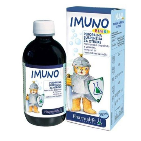 NATURPHARMA IMUNO BIMBI сироп за детски имунитет 200ml
