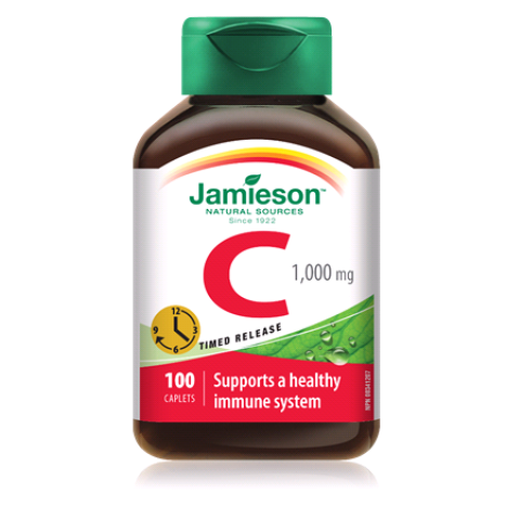 JAMIESON vit C with extended release 1000mg x 100 tabl