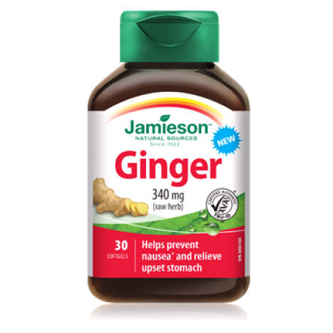 JAMIESON GINGER ginger 340mg x 30 caps