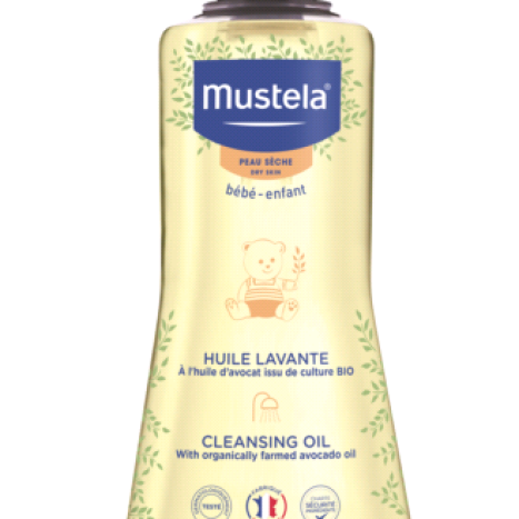 MUSTELA BEBE shower oil for dry skin 500ml