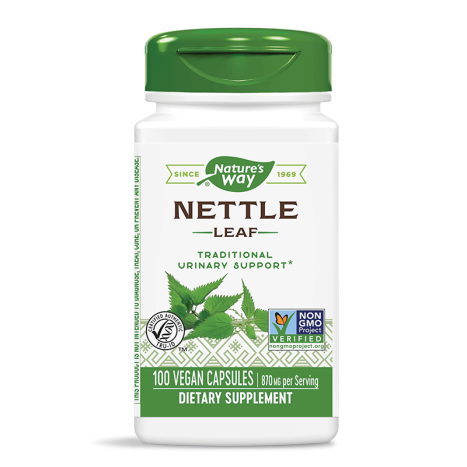 NATURES WAY NETTLE LEAF nettle 435mg x 100 caps