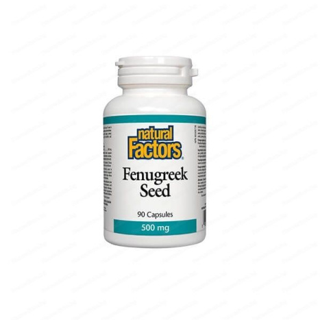 NATURAL FACTORS Fenugreek (seeds) 500mg x 90 caps