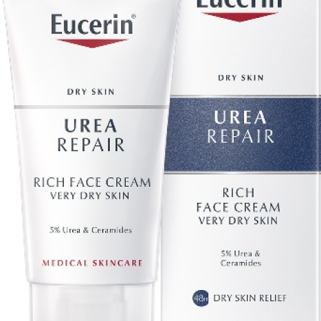 EUCERIN UREAREPAIR Plus 5% rich face cream 50ml