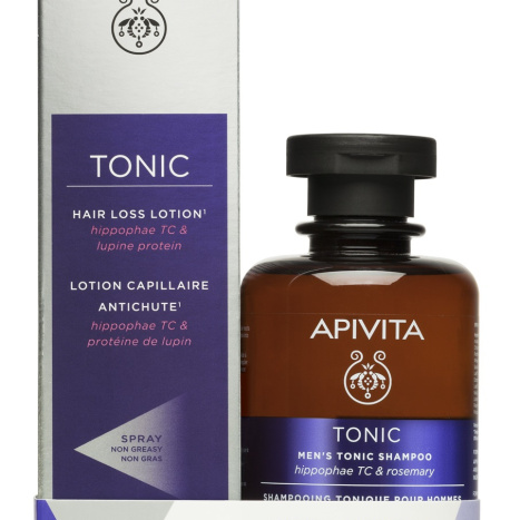 APIVITA Anti-hair loss lotion 150ml + Tonic-shampoo for men 250ml
