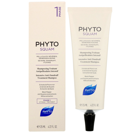 PHYTO PHYTOSQUAM INTENSE shampoo against dandruff concentrated 125ml