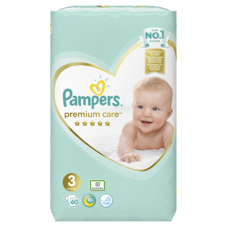 PAMPERS PremCare VP diapers S3 Midi 4-9kg x 60