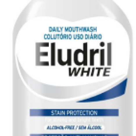 ELUDRIL WHITE ежедневна вода за уста защита от преоцветяване 500ml