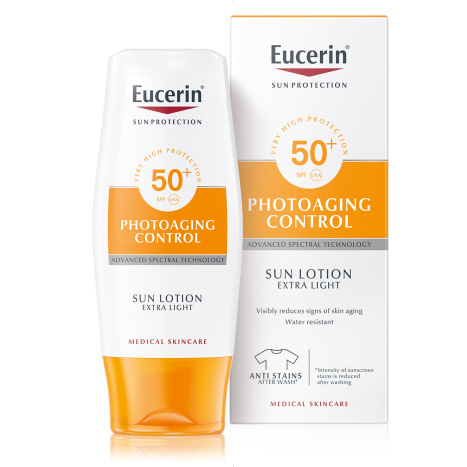 EUCERIN SUN SPF50+ AGE REPAIR Sunscreen lotion 150ml