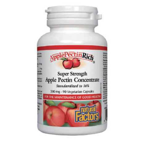 NATURAL FACTORS Apple Pectin 500 mg x 90 caps