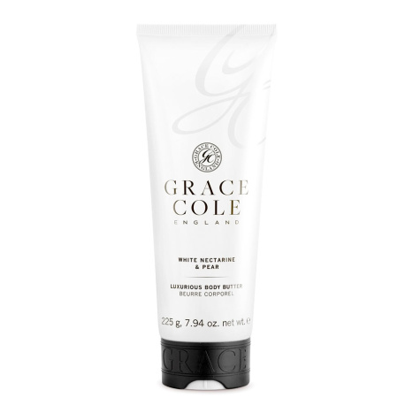 GRACE COLE White Nectarine and Pear, Luxurious cream - butter 225 g