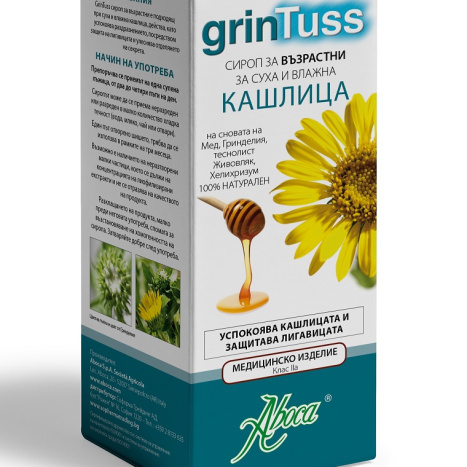 ABOCA GRINTUSS syrup for adults 180ml