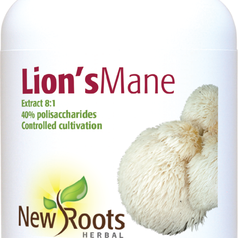 NEW ROOTS HERBAL LION'S MANE грижа за храносмиателната система x 60 caps