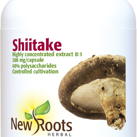 NEW ROOTS HERBAL SHIITAKE за добър имунитет x 60 caps