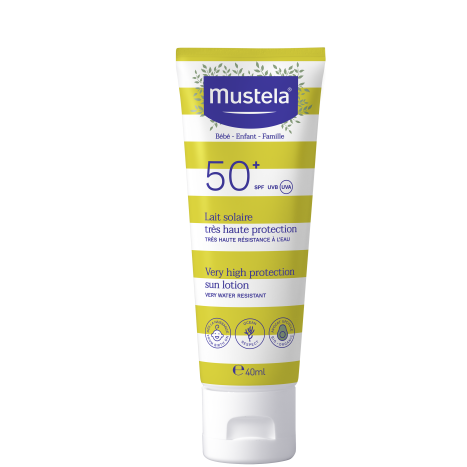 MUSTELA SUN SPF50+ слънцезащитен лосион за лице 40ml