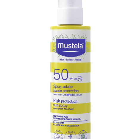 MUSTELA SUN SPF50+ слънцезащитен спрей 200ml