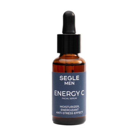 SEGLE MEN VITAMIN C ENERGY Овлажняващ и енергизиращ серум за лице с витамин С за мъже 30ml