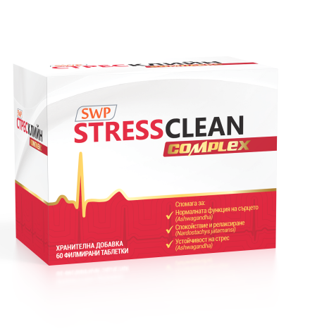 SWP STRESSCLEAN COMPLEX for physical and nervous overload x 60 tabl