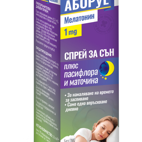 ABO PHARMA ABO RUHE Melatonin spray for sleep 90 doses
