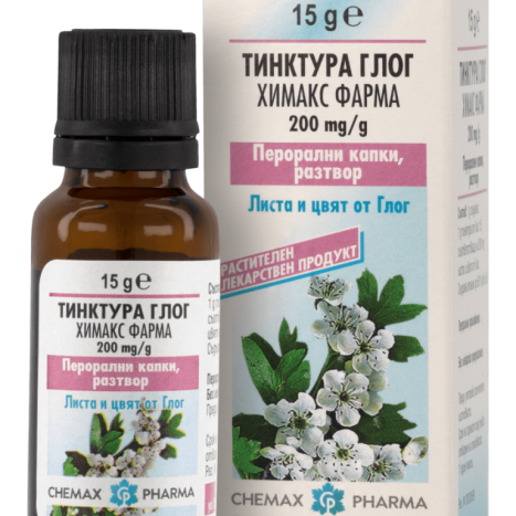 TINCTURA CRATEGI hawthorn 15g CHEMAX