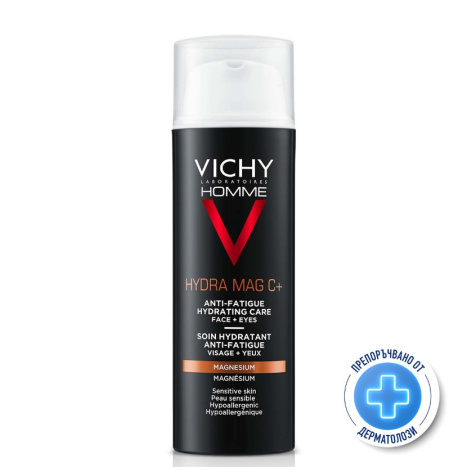 VICHY HOMME HYDRA MAG C+ Hydrating face and eye cream, men 50ml