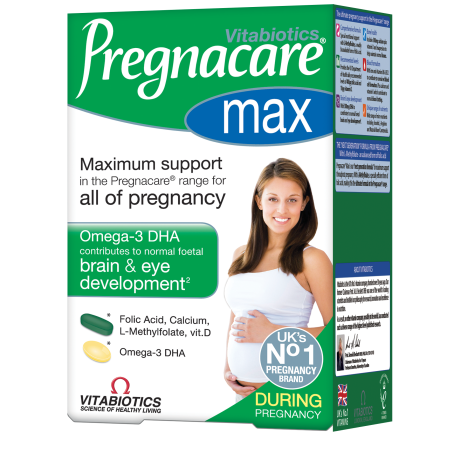 VITABIOTICS PREGNACARE MAX витамини за бременни x 56tabl/28caps
