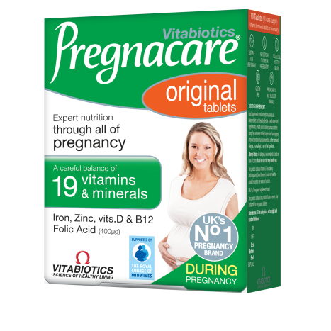 VITABIOTICS PREGNACARE ORIGINAL витамини за бременни x 30 tabl