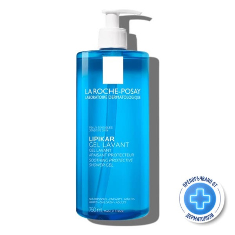 LA ROCHE-POSAY LIPIKAR GEL LAVANTE измиващ гел за лице и тяло 750ml