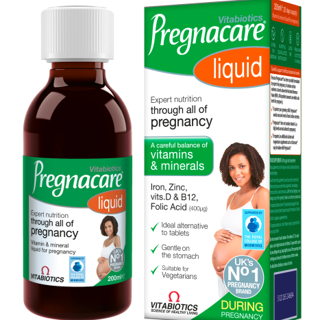 VITABIOTICS PREGNACARE сироп за бременни 200ml