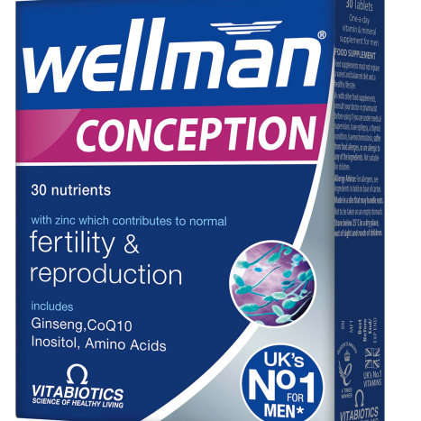 VITABIOTICS WELLMAN CONCEPTION Зачеване x 30 tabl