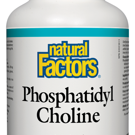 NATURAL FACTORS Phosphatidyl Choline 420mg x 90 tabl