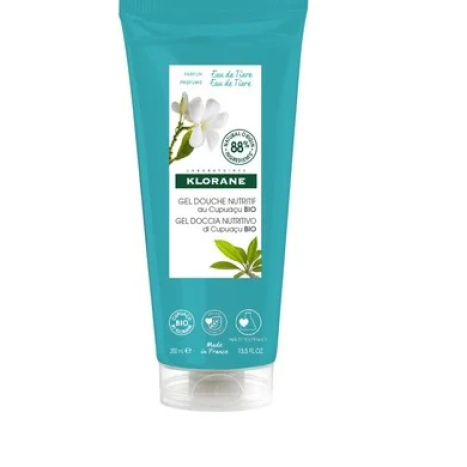 KLORANE Гел-душ с органично масло от купуасу и Вода от Гардения 200ml