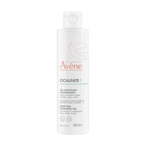 AVENE CICALFATE+ Почистващ измивен гел  за чувствителна и раздразнена кожа 200ml
