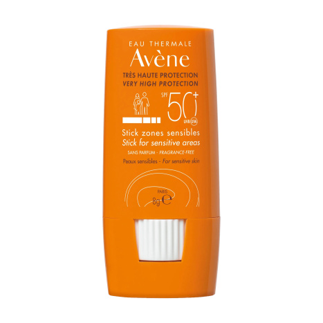 AVENE SUN SPF50+ stick for sensitive areas 8g